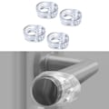 Miniatyrbilde 4 av 6: Dørstopper Sikkerhet Rekvisita Transparent Silikon Dør håndtak