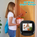 Miniatyrbillede 7 af 7: 2,4 Tommer Kamera Dørklokke Digital Kighul Smart Kamera HD Home Elektronisk Kighul Viewer Udendørs Visuel Dørklokke
