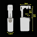Miniatyrbild 5 av 5: 3 delar Säkerhet Earing Piercing Pistor Kit Engångs Desinficera Örhänge Piercer Maskin