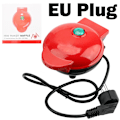 Miniatyrbild 4 av 5: Mini Elektrisk Våfflor Bubbla Ägg Tårta Ugn Panna Eggette maskin