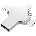 Pikkukuva 1 / 6: 4 IN 1 Pen Drive Type c Otg Usb Flash Drive 3.0 Pendrive USB tikku 128gb