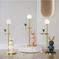 Pikkukuva 3 / 11: Nordic Modern Rabbit pöytä LED lattia lamppu asumiseen lapsille Lapset‘s huone