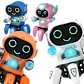 Miniatyrbillede 2 af 7: Musik Og Dans Robot Blæksprutte Stunt Robot Køretøj Fødselsdag Gave Legetøj