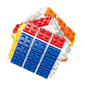Miniatyrbilde 5 av 7: Bygge blokker kube 3x3x3 puslespill kube avtakbar profesjonell magisk kube 3x3 klosser kube pedagogiske leker