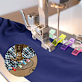 Miniatyrbild 6 av 7: 50 bitar Sömnad Klämmer Mångsidigt Plast Hantverk Quiltning Bindning Klämmer