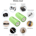 Miniatyrbilde 5 av 7: 16P 2800mAh Oppladbart 3,7V Li-ion 16340 Batterier CR123A Batteri for LED Lommelykt