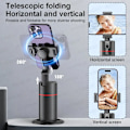 Miniatyrbillede 4 af 9: 360 Rotation Opfølgning Gimbal Stabilizer Monopod