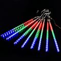 Miniatyrbilde 11 av 11: LED Meteor Dusj Regn Lys Vanntett Fallende Regndråpe Even Snor Lys til jul