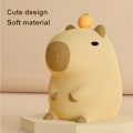 Miniatyrbillede 4 af 7: 3D Lampe Sød Anime Silicone Nat Lys Touch Control USB Genopladelig Timing Dæmpning Søvn Nat Lampe
