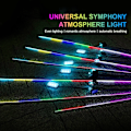 Miniatyrbilde 4 av 7: 18 in 1 64 Farge RGB Symphony Car Atmosphere Interiør LED Lys