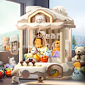 Miniatyrbilde 2 av 9: Wltoys Doll Machine Mynt Operated Play Game Mini Claw Catch Toy Machines Dolls Sweets Machine Barn Interactive Toys