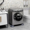 Miniatyrbillede 2 af 7: 4 dele Anti Vibration Vaske Maskin Puds Anti-slip Møbler Fødder Pad Køleskab Universal Støtte Base måtte Dæmpere Stativ