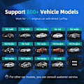 Miniatyrbillede 7 af 8: Trådløs Carplay Android Auto Trådløs Adapter Smart Dongle 2in 1 2,4G & 5,8Ghz WiFi BT Auto Connect Plug&Play For Wired AA  CP