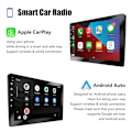 Miniatyrbillede 2 af 7: Universal Multimedia Player DSP AM RDS AHD GPS