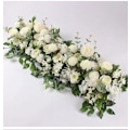 Miniatyrbillede 6 af 6: 100 cm DIY Bryllup Blomster Væg Dekoration Arrangement Forsyning