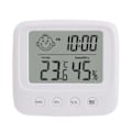 Miniatyrbillede 1 af 7: LCD Digital Temperatur Fugtighed Måler Baggrundsbelysning Hjem Indendørs Elektronisk Hygrometer Termometer