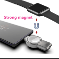 Miniatyrbilde 8 av 8: 2 i 1 Magnetisk Trådløs lader for Apple Watch 8 7 6 5 4 3 2 SE Ultra Rask Lade Stativ For iWatch Apple Watch  Lader
