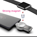 Pikkukuva 8 / 8: 2 in 1 magneetti langaton laturi Apple Watch 8 7 6 5 4 3 2 SE Ultra nopea lataus jalusta iWatch Apple Watch  Laturi