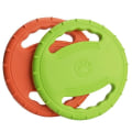 Miniatyrbillede 1 af 6: 1 PC Hund Flyvende Disc Interaktiv Gummi Hunde Legetøj Blødt Flydende Hund Fanger Legetøj til kæledyrstræning & tygge