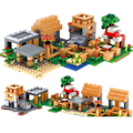 Miniatyrbillede 3 af 10: The Villages Huset Svin Alex Zombie Action Bygningsblokke Klassisk Model Sæt Klodser Børn sæt