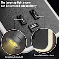 Miniatyrbilde 6 av 8: Sengen Vegg Lampe LED Vegg Lys, Vegg Montert Leselys med bryter og USB port