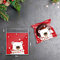Miniatyrbilde 9 av 10: 100 stykker jule gave pose selv klebende cookies godteri innpakning pose