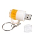 Miniatyrbild 3 av 7: Öl Mugg Flash Drive Gåvor Nyckel Kedja 64GB  Penna Enheter USB 2.0 Plast Minne