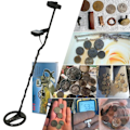 Miniatyrbillede 6 af 8: Metal Detektor Pinpointer 270mm 18,75KHZ Vandtæt Search Coil Guld Detektorer Skattejæger Tracker