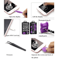 Miniatyrbild 4 av 7: 115 in 1 Multifunktionell Skruvmejsel Set Dator PC Mobil Telefon Utrustning Reparation Skruv Drift