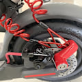 Miniatyrbilde 5 av 9: Tyverisikring Lås Elektrisk Scooter Skive brems Lås med Stål Wire Sykkel Terrengsykkel Motorsykkel skive lås Sikkerhet Tyveri Beskyttelse
