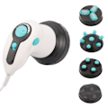 Miniatyrbillede 1 af 6: Anti Cellulite Massager 4 I 1 Infrarød Elektrisk Krop Slankende Afslappende Muskel 3D Roller Massager