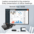 Miniatyrbillede 5 af 7: GRWIBEOU VGA til HDMI VGA adapter, 1080P VGA splitter 1 in 2 output for computere desktops laptops computere monitorer projektorer