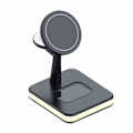 Miniatyrbillede 1 af 8: 4 I 1 Magnetisk Trådløs Oplader Stativ Til iPhone 14 13 12 Pro Max Apple Apple 8 7 6 Airpods  Hurtig Opladning Dock Station