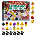 Miniatyrbillede 1 af 7: 24 stykker advent kalender jul advent kalender for børn ænder advent kalender jule legetøj