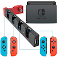 Miniatyrbilde 7 av 7: Bryter Joy Con Kontroller Lader Dokk Stativ Stasjon Holder