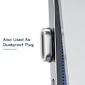 Miniatyrbilde 5 av 6: Magnetisk USB C OTG Adapter Rask Lading Type C Magnet kontakt