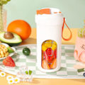 Miniatyrbillede 3 af 6: Elektrisk saftpresser mini bærbar blender frugt mixere frugt ekstraktorer multifunktion saftpresser maskine blender