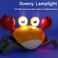 Miniatyrbild 3 av 6: Sensing Crawling Crab Make Time Baby Toys Interactive Waling Dancing Toy with Music Ljud och Lights