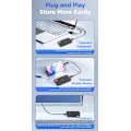 Miniatyrbild 4 av 7: Bärbar SSD Solid State Hård Disk USB 3.1 Typ-C Gränssnitt Lagring Enhet
