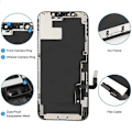 Miniatyrbilde 4 av 6: Skjermbeskytter  For iPhone XS LCD Display Skjerm Støtte 3D Touch True