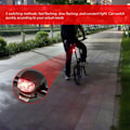 Miniatyrbilde 3 av 8: LED Silicon Sykkel Foran Bak Lys
