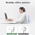 Miniatyrbillede 5 af 7: Laptop stander til computer tastatur holder mini bærbar ben laptop standere