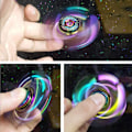 Miniatyrbillede 4 af 7: Dragon Wings Eye Tri Fidget Spinner Metal Hand Spinner Lav støj Høj Speed Fokus Legetøj med Stål Selvsmørende Leje