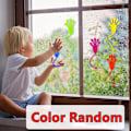 Miniatyrbilde 2 av 6: 10 stykker  Barn Morsomme Klistrete Hender Leke Palm Elastisk Sticky Squishy Slap Palm Leke Barn Nyhet Gave