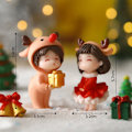Miniatyrbilde 2 av 9: God jul par pynt til hjem nytt år jul tre pynt jule pynt
