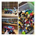 Miniatyrbild 3 av 6: Grundläggande delar och högteknologi blandade förpackningar bitar bygge block bulk modell gör-det-själv kreativa tegelstenar