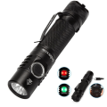 Miniatyrbillede 3 af 4: LED Lommelygte Kraftfuld Genopladelig 18650 Lommelygte USB C SST40 2000LM Anduril Udendørs Taktisk Lommelygte