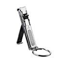 Miniatyrbillede 6 af 7: 1 PC Foldbar 0,5 cm Ultratynd Bærbar Rustfrit Stål Negle Tå Kutter Trimmer Saks Manicure Pedicure Værktøj