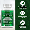 Miniatyrbild 5 av 6: 60 bitar Fadogia Agrestis Tongkat Ali Root Extract Piller For Potency Testosteron Booster Hälsa Förbättra Njure Energi Supplement