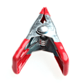 Miniatyrbillede 2 af 6: 10 stykker metal fjeder klemmer 2" clips blødt plastic spidser greb billeder håndværk clips værktøj